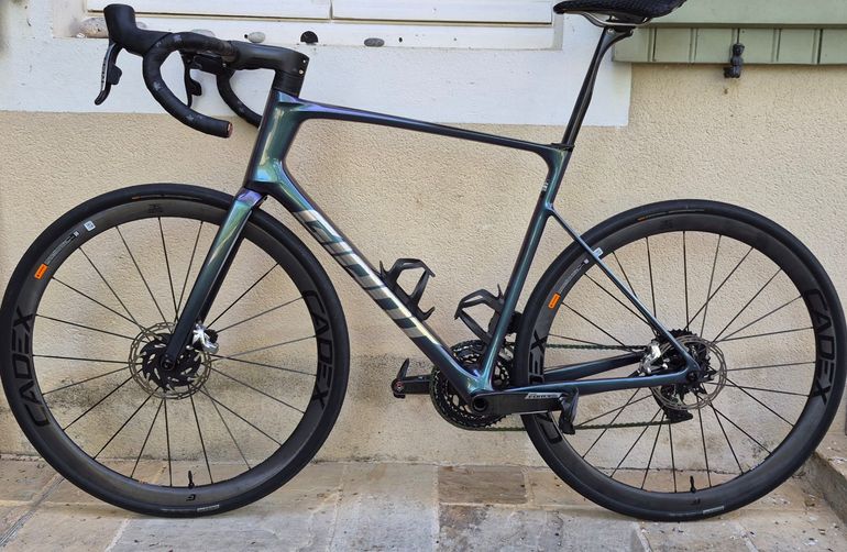 Used Giant Defy Advanced SL 0 2024 2024 Road & Gravel, Blue — image 2 of 6