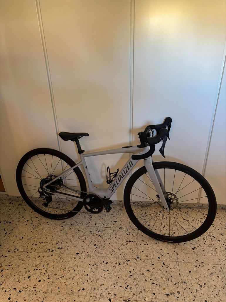 Gebrauchtes Specialized Turbo Creo SL Comp E5 2022 2022 Road & Gravel, Hellgrau — Bild 2 von 6