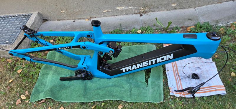 Used Transition Relay Carbon GX Mechanical 2024 Frameset 2024 MTB