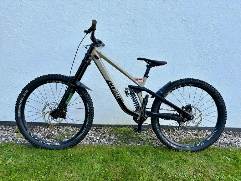 Used CUBE TWO15 PRO 2022 2022 Mountainbike, Black, 27.5 — image 2 of 6