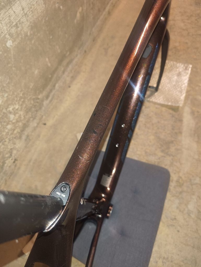 Brugt Giant Tcr Frameset 2022 Road & Gravel — billede 5 af 8