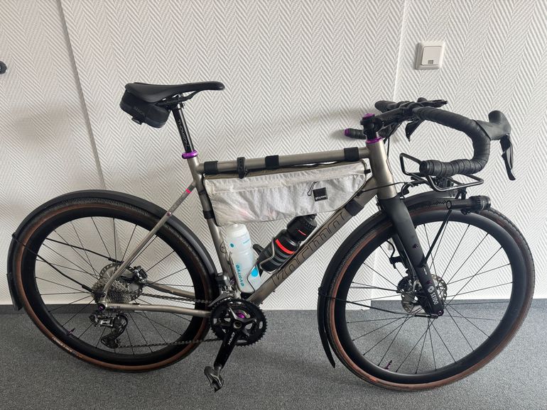 Used Kocmo Custom Shimano GRX Di2 2020 Road & Gravel, Light Gray — image 2 of 3