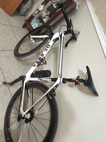 Used De Rosa Idol Shimano Ultegra Di2 2015 Road & Gravel, White — image 2 of 12