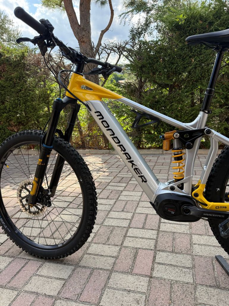 Used Mondraker LEVEL RR 2022 2022 Mountainbike, Light Gray — image 23 of 28