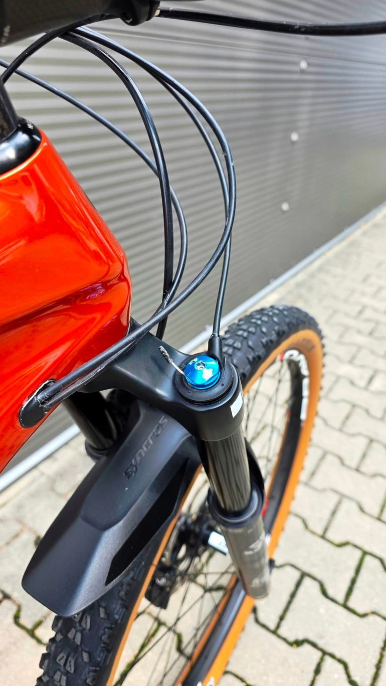 Scott Spark 700 Tuned 2018 2018 Mountainbike usato, Arancione — immagine 7 di 12