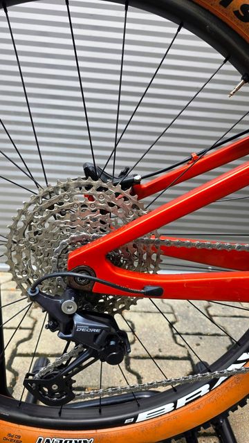 Scott Spark 700 Tuned 2018 2018 Mountainbike usato, Arancione — immagine 5 di 12