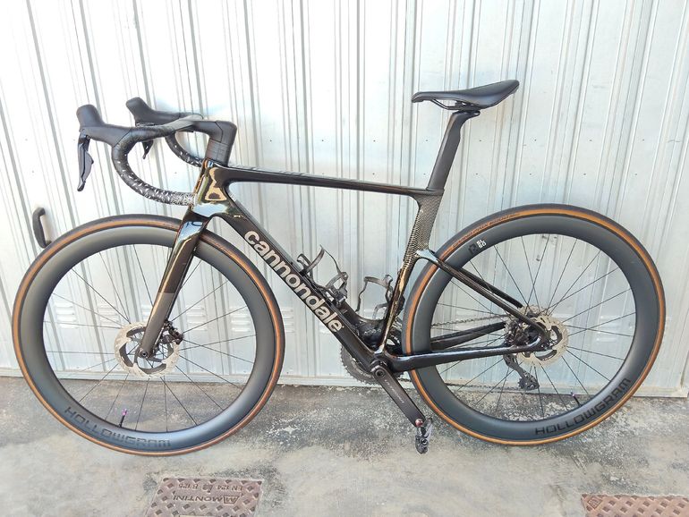 Gebrauchtes Cannondale Supersix Shimano 105 Di2 2023 Road & Gravel, Schwarz — Bild 2 von 4