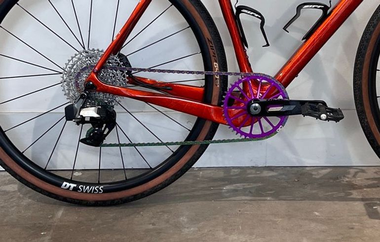 Used ICAN Custom SRAM Rival eTap AXS 2022 Road & Gravel, Red — image 3 of 3