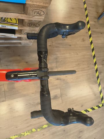 Used De Rosa Merak Campagnolo Super Record EPS 2020 Road & Gravel, Red — image 9 of 13