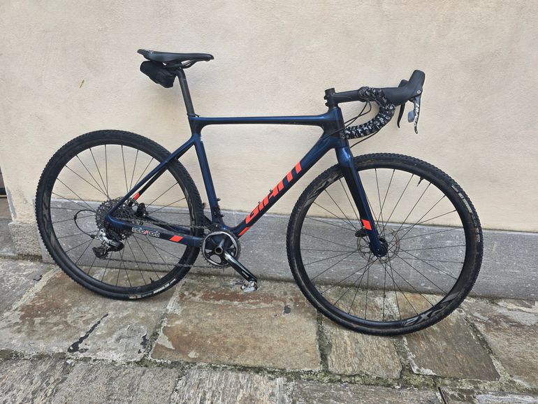 Gebrauchtes Giant TCX, Advanced Pro ciclocross 2021 Road & Gravel, Blau — Bild 8 von 10