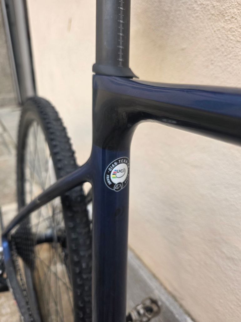 Gebrauchtes Giant TCX, Advanced Pro ciclocross 2021 Road & Gravel, Blau — Bild 6 von 10