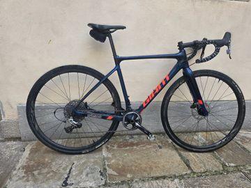 Gebrauchtes Giant TCX, Advanced Pro ciclocross 2021 Road & Gravel, Blau — Bild 1 von 10