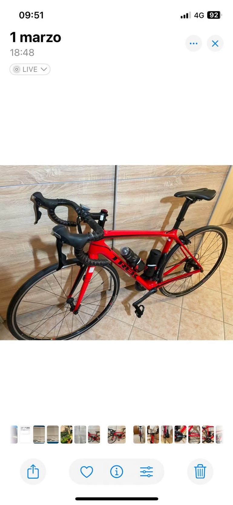 Brugt Trek Émonda SL 5 2020 2020 Road & Gravel — billede 14 af 15