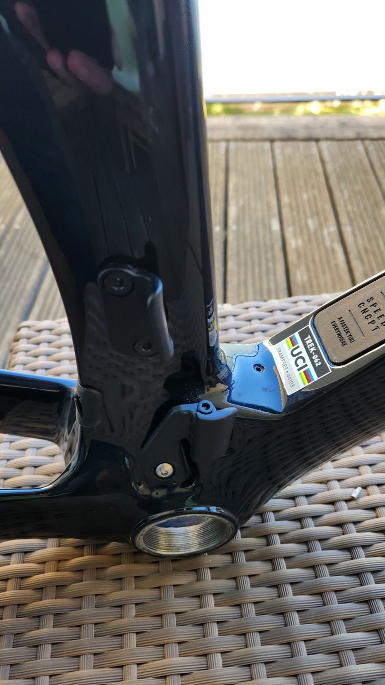 Tweedehands Trek Speed Concept SLR 9 2023 Frameset 2023 Road & Gravel — afbeelding 4 van 18