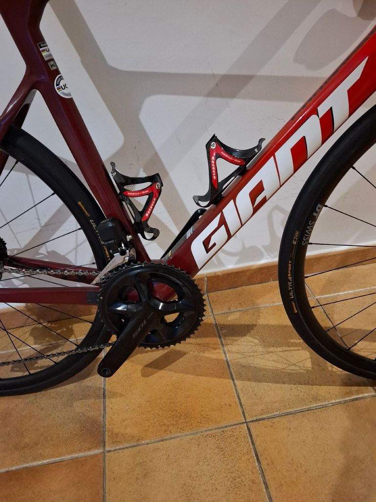 Used Giant Propel Advanced 2 2024, grupo Shimano Di2, 12 VS 2024 Road & Gravel, Red — image 4 of 5