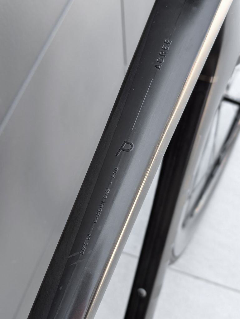 Used CUBE AGREE C:62, PRO 2025 2025 Road & Gravel, Black — image 8 of 20