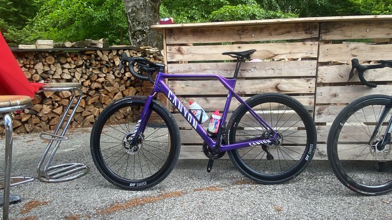 Used Canyon Inflite CFR 2025 2025 Road & Gravel, Purple — image 4 of 5