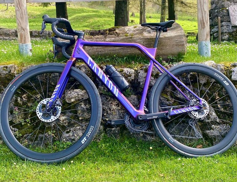 Used Canyon Inflite CFR 2025 2025 Road & Gravel, Purple — image 3 of 5