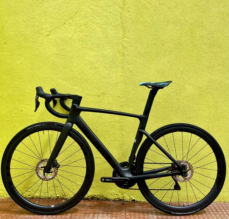 Použité Van rysel Rennrad Race RCR-R Pro Shimano Ultegra Di2 Powermeter Schwarz 2025 2025 Road & Gravel