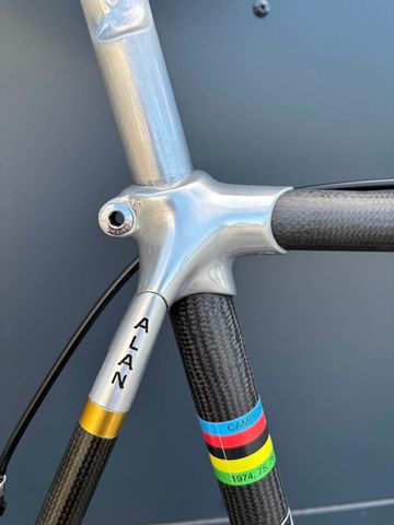 Alan Carbonio 1985 Road & Gravel usato, Nero — immagine 10 di 16