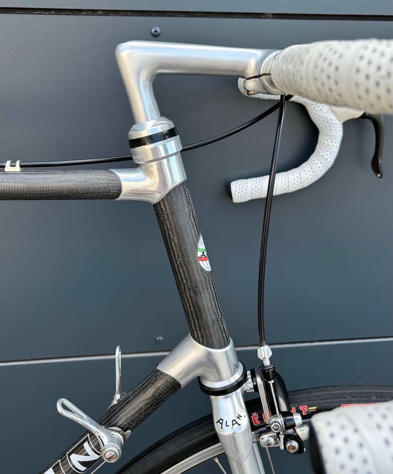 Alan Carbonio 1985 Road & Gravel usato, Nero — immagine 8 di 16