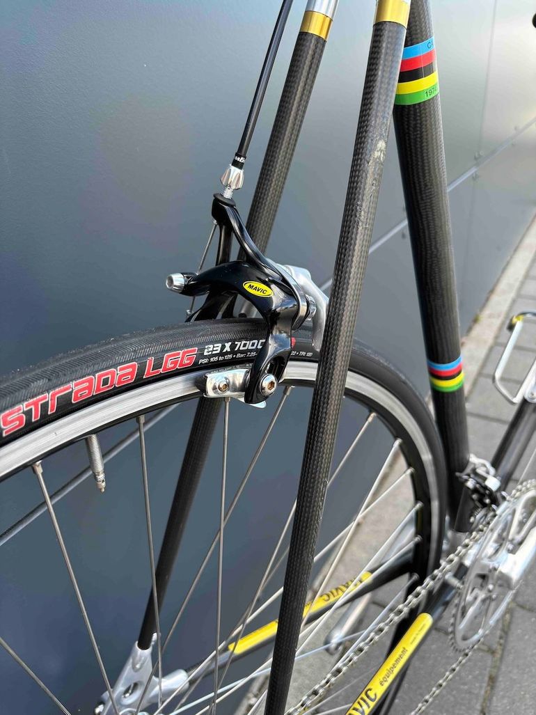 Alan Carbonio 1985 Road & Gravel usato, Nero — immagine 11 di 16