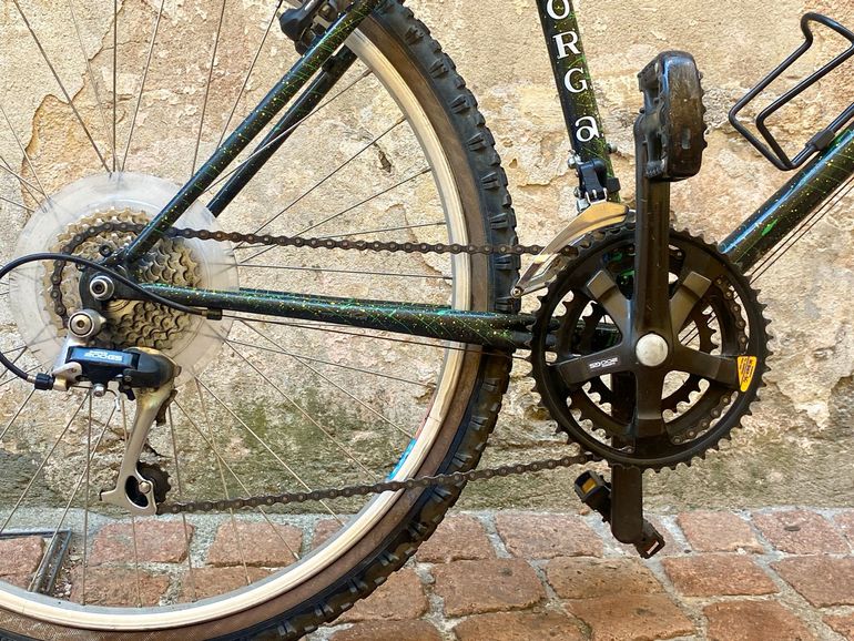 Used borga Italian Steel MTB 1989 Vintage 1989 Mountainbike, Black — image 2 of 16