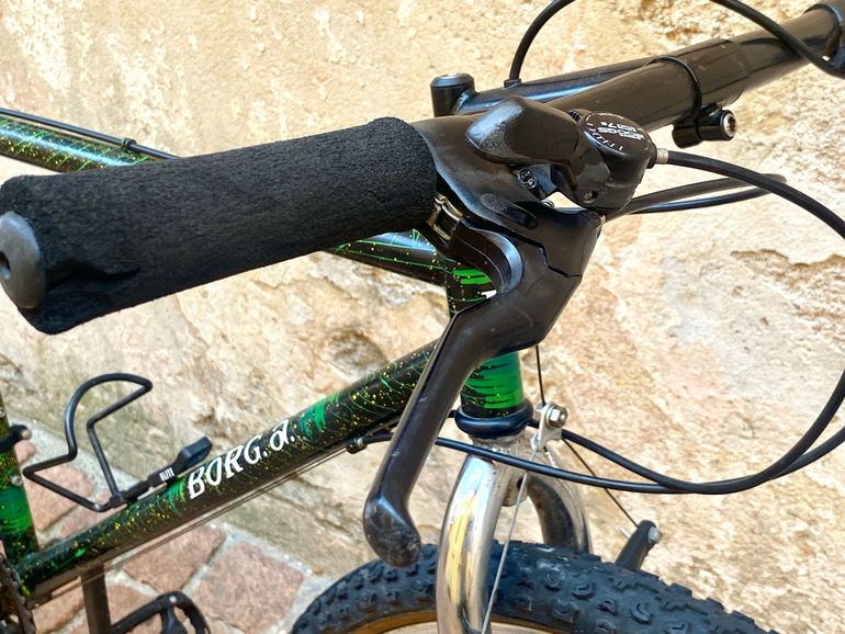 Used borga Italian Steel MTB 1989 Vintage 1989 Mountainbike, Black — image 9 of 16