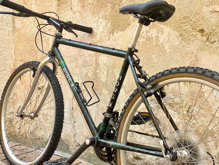 Used borga Italian Steel MTB 1989 Vintage 1989 Mountainbike, Black — image 16 of 16