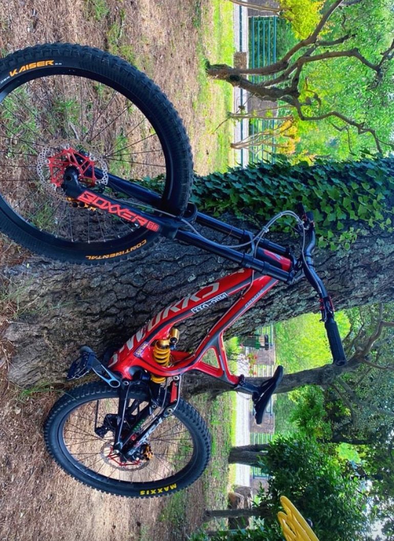 Tweedehands Specialized DH - S works fact Carbon SRAM X01 Eagle AXS 2020 Mountainbike — afbeelding 4 van 7