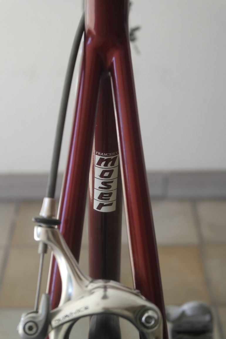 Gebrauchtes Francesco Moser Leader AX Evolution 1995 Road & Gravel, Rot — Bild 9 von 11