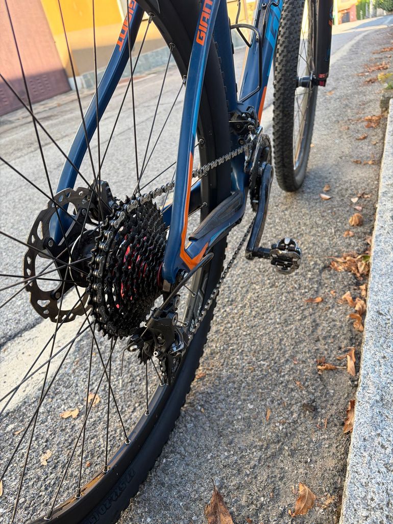Used Giant XTC Advanced 27.5 1 2016 2016 Mountainbike, Blue, 27.5 — image 6 of 8