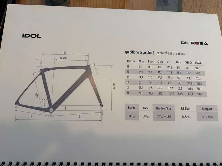 Použité De Rosa IDOL 2024 Road & Gravel — obrázek 9 z 9