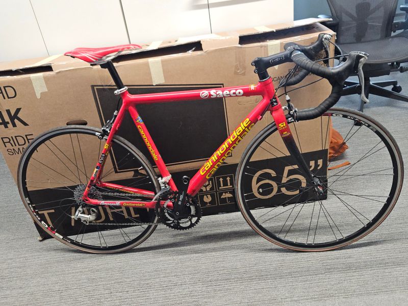 Used Cannondale CAAD5 Saeco Frameset 2002 Road & Gravel