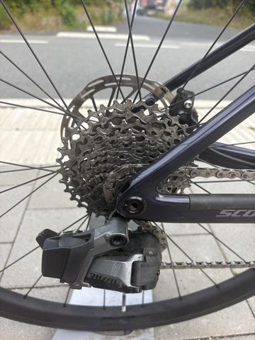 Used Scott Sott Contessa Addict 15 SRAM Rival eTap AXS 2022 Road & Gravel, Light Gray — image 7 of 7