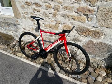 Used Specialized Langster Frameset 2015 Road & Gravel, Red — image 1 of 3