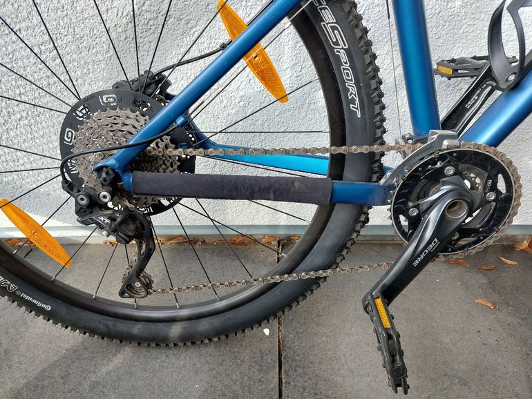 Used Canyon Custom Shimano Deore XT 2017 Mountainbike, Blue — image 3 of 7