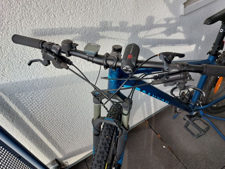 Used Canyon Custom Shimano Deore XT 2017 Mountainbike, Blue — image 7 of 7
