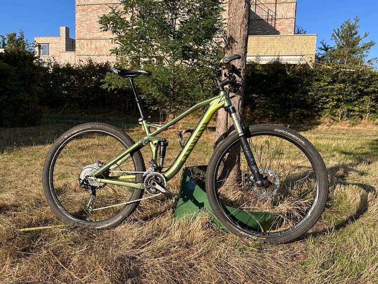 Used Canyon Nerve Shimano Deore XT 2016 Mountainbike, Green — image 1 of 8