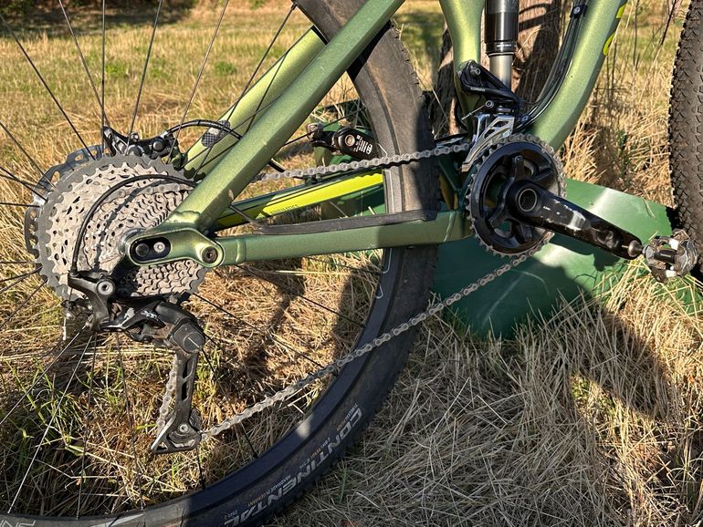 Used Canyon Nerve Shimano Deore XT 2016 Mountainbike, Green — image 3 of 8
