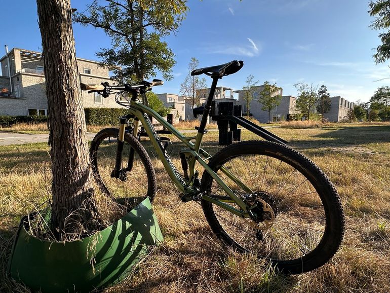 Used Canyon Nerve Shimano Deore XT 2016 Mountainbike, Green — image 2 of 8