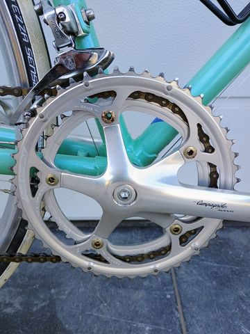 Used Bianchi Custom Shimano 105 1995 Road & Gravel, Green — image 9 of 18