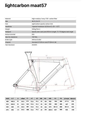 Used Lightcarbon Trackbike Frameset 2020 Road & Gravel, Black — image 7 of 7