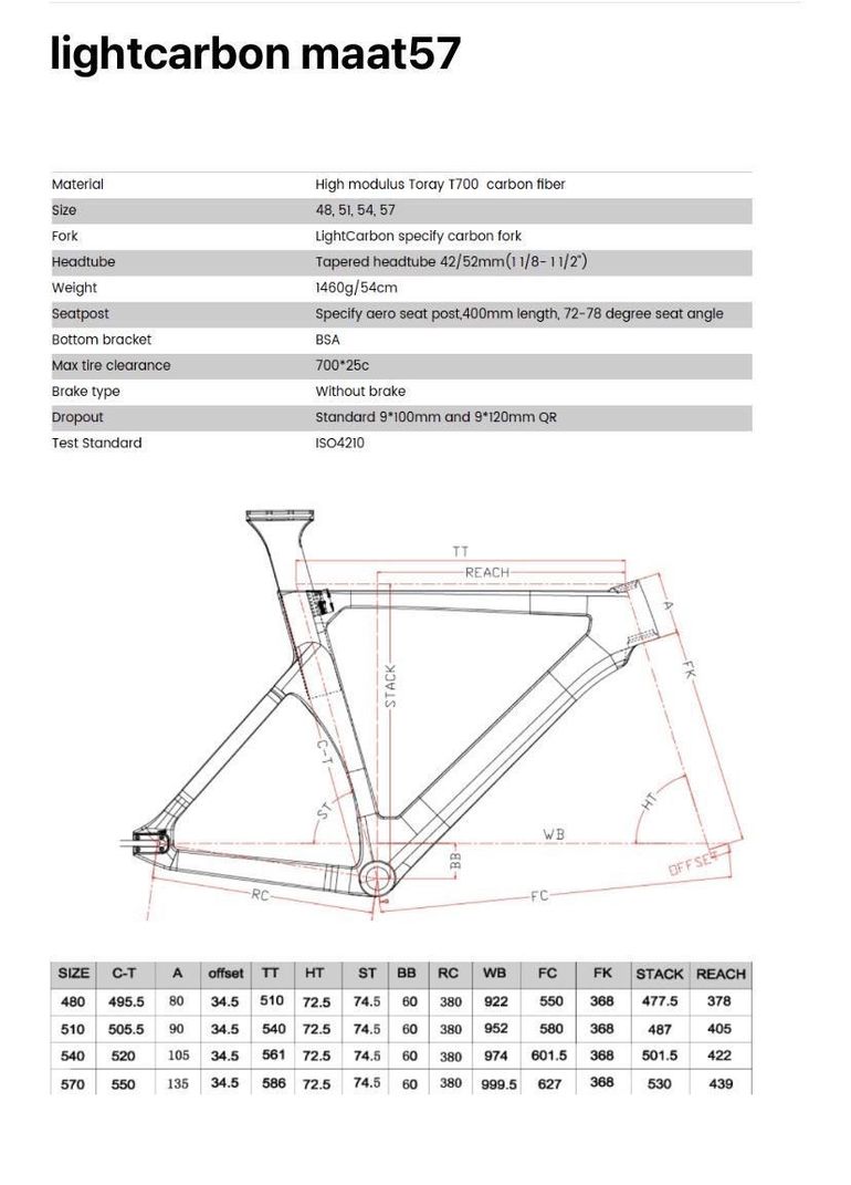 Used Lightcarbon Trackbike Frameset 2020 Road & Gravel, Black — image 7 of 7