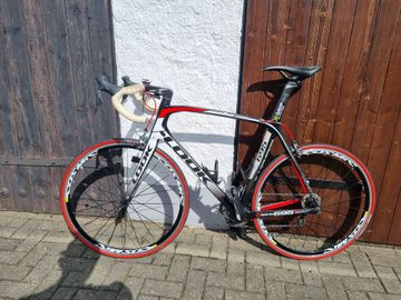 Used Look 695 Shimano Ultegra 2016 Road & Gravel, Red — image 2 of 17
