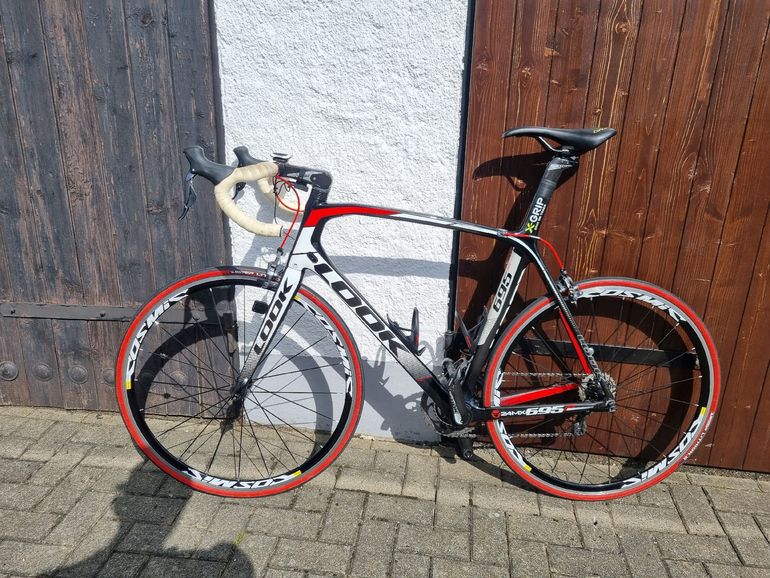 Used Look 695 Shimano Ultegra 2016 Road & Gravel, Red — image 2 of 17