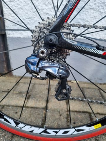 Used Look 695 Shimano Ultegra 2016 Road & Gravel, Red — image 14 of 17