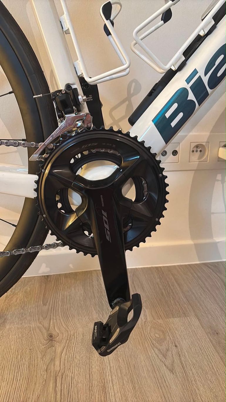 Gebrauchtes Bianchi Sprint 105 2025 2025 Road & Gravel, Weiß — Bild 3 von 5
