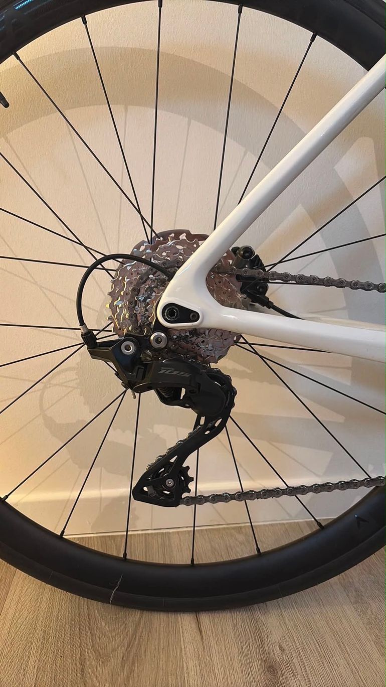 Gebrauchtes Bianchi Sprint 105 2025 2025 Road & Gravel, Weiß — Bild 4 von 5