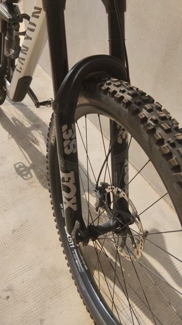 Used Canyon Strive CFR Underdog 2025 2025 Mountainbike, Light Gray — image 5 of 5